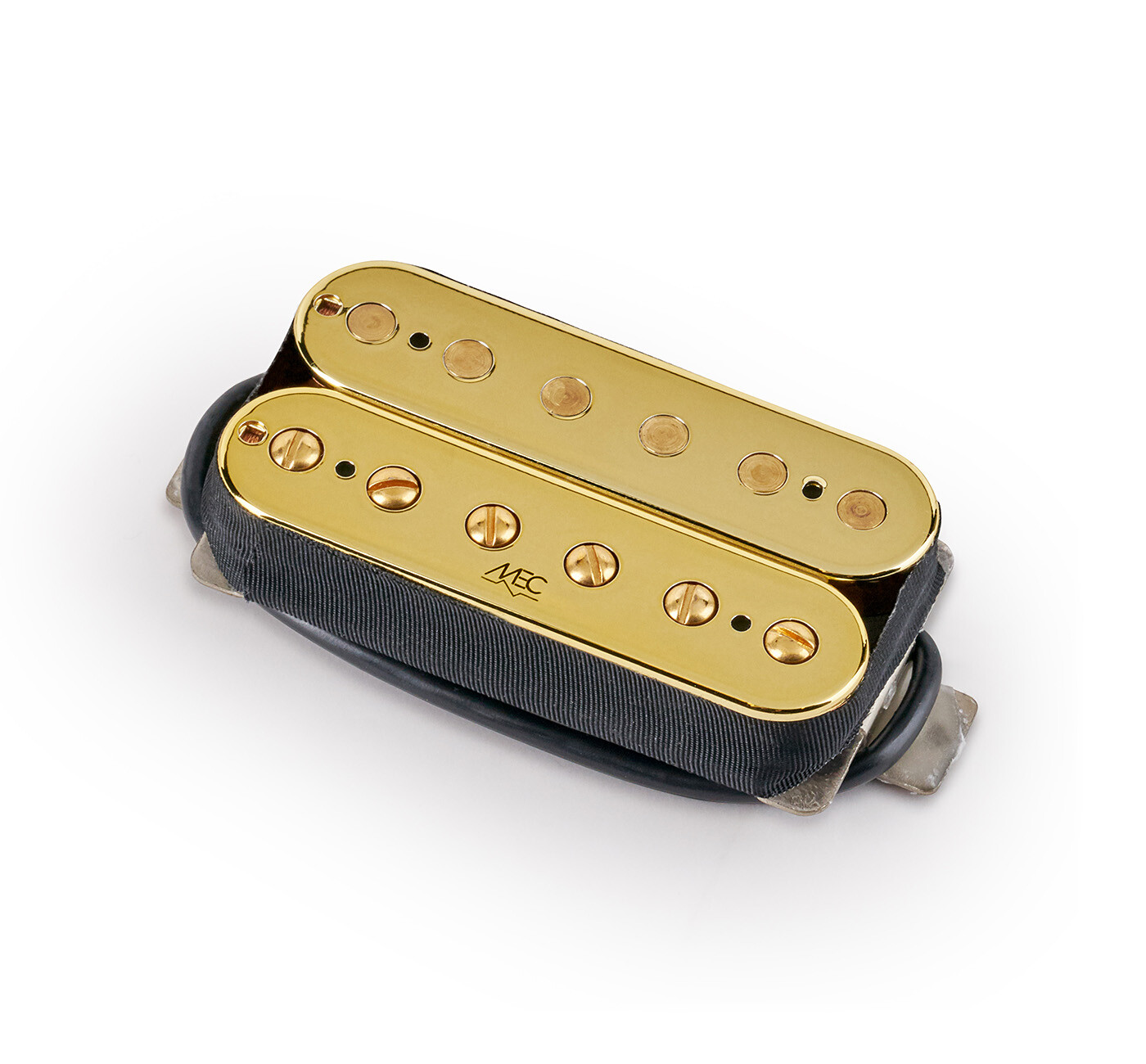 Modern Humbucker Guitar Pickup Open Bobbin Bridge - Gold